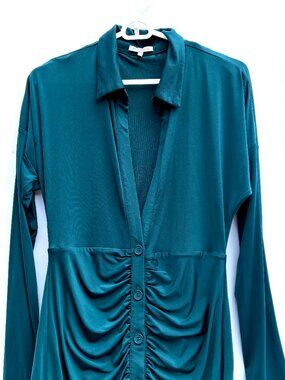 Women’s Remi x Revolve Claudia Button Maxi Dress Dark Teal Med